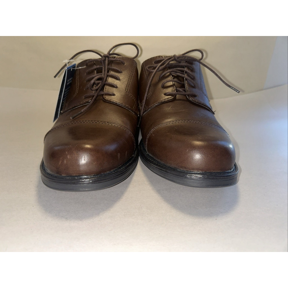 Croft & Barrow NWT Men’s 8W Brown Oxfords 73277 Core Technology - Picture 2 of 10